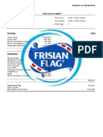 End Slip Payment: PT Frisian Flag Indonesia Private & Confidental