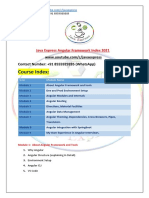 Course Index:: Java Express Angular Framework Index 2021