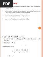 Lecture 4 - Defuzzification