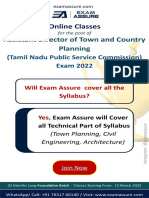 TNPSC AD Planning Exam 2022 - Prepration Class by Exam Assure