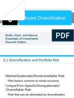 Efficient Diversification: Bodie, Kane, and Marcus Eleventh Edition