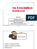 Address Resolution Address Resolution Protocol Protocol