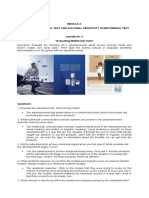 Lesson 1: Multimodal Text and Cultural Sensitivity in Multimodal Text Application: Activity No. 3 "Evaluating Multimodal Texts"