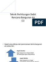 KUL 3 - Perhitungan Debit Rencana Bangunan Air (1)