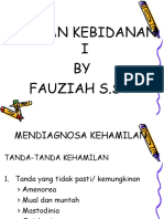 Asuhan Kebidanan I BY Fauziah S.ST