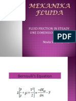 Vi. Fluid Friction in Steady One Dimensional Flow-P9 Novia