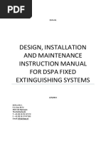 Design Installation Instruction Manual AEROSOL - DSPA - 2