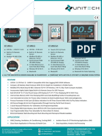 Clean Room Differential Pressure Monitor: Feature