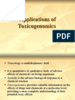 Applications of Toxicogenomics