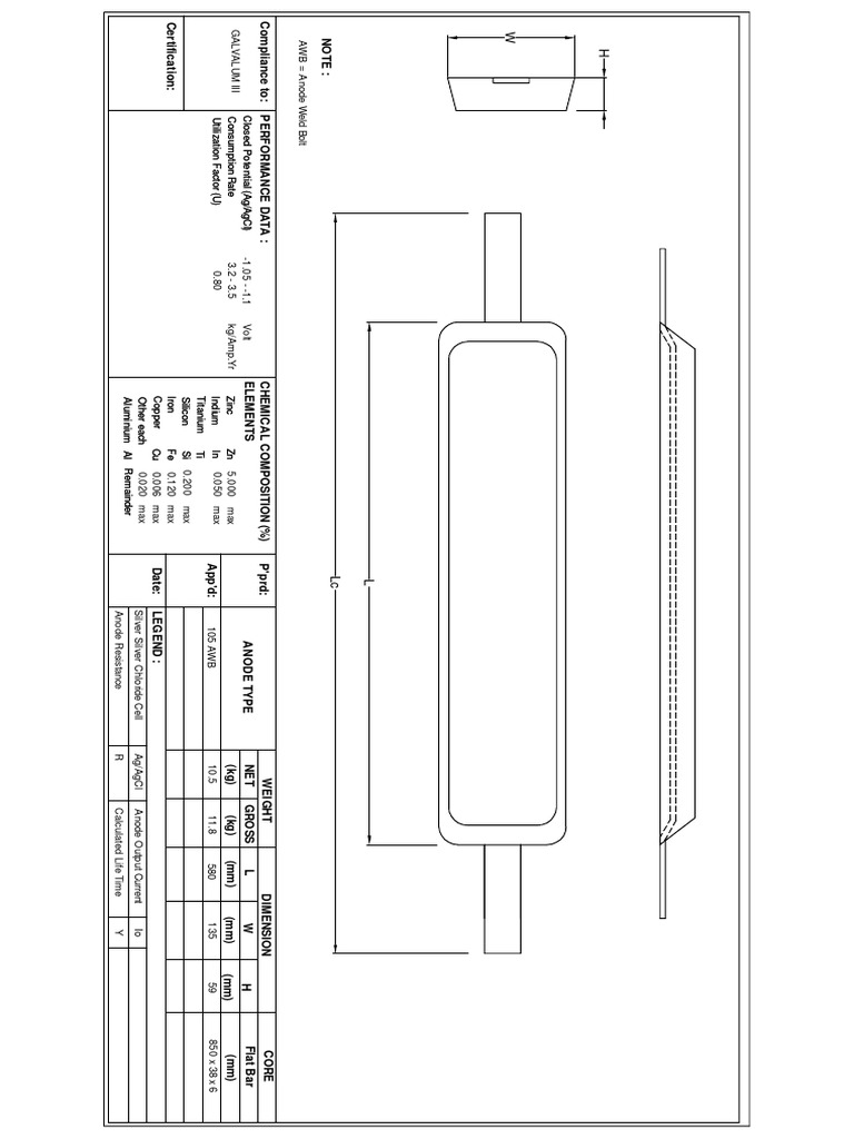 105 AWB Model | PDF