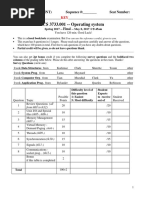 2017a Spring cs3733 Final Solution