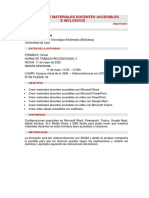 Creación de Materiales Docentes Accesibles E Inclusivos: Aurelio García Primo