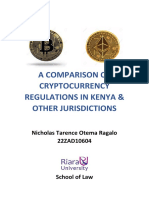 Comparison of Cryptocurrency Regulations in Kenya & Other Jurisdictions 