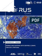 Burned Area Mapping With Sentinel-2 (Snap)