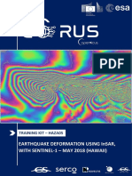 Earthquake Deformation Using Insar With Sentinel-1