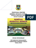 Proposal Bimtek Rineka Budaya Sunda