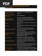 Principles of Operating Systems and Its Applications