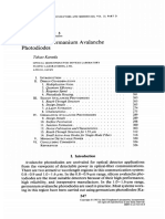 (Semiconductors and Semimetals) Lightwave Communications Technology - Photodetectors Volume 22 Chapter 3 Silicon and Germanium Avalanche Photodiodes