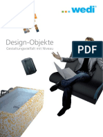 Wedi Broschuere Designobjekte 2009 de Opt