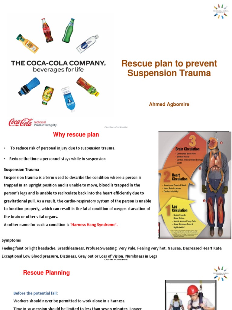 Suspension Trauma PDF Medical Emergencies Human Diseases And