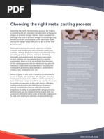 Choosing The Right Metal Casting Process: Novacast