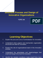 Structure, Process and Design of Innovative Organization1