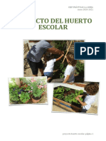 PROYECTO HUERTO ESCOLAR 2020 Word