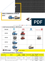 Fitment Chart: Small Commercial Vehicles (SCV)