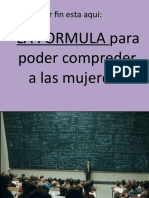 Formula para Comp Render A Las Mujeres