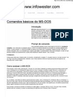 Comandos Básicos Do MS-DOS