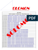 #SOLOMON MATHS MAINS by Gagan Sir