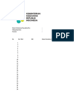 Form Baru Pelaporan Pelaksanaan Vaksinasi Desa Cintamanik Tanggal 10 Jan. 2022