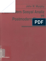 (Kitap) John W. Murphy, Postmodern Sosyal Analiz Ve Postmodern Eleştiri