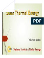 Solar Thermal - Startup by Vikrant Yadav