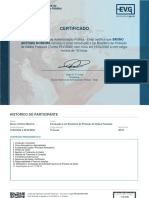 Bruno Antônio Moreira - Certificado