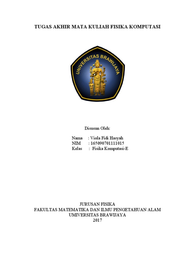 Simulasi Gerak Pegas dalam Fisika Komputasi | PDF