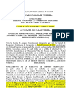 Amparo Tributario y Amapro Constitucional Sentencia Dictada Por Tribunal Sup Cont Trib. Los Andes