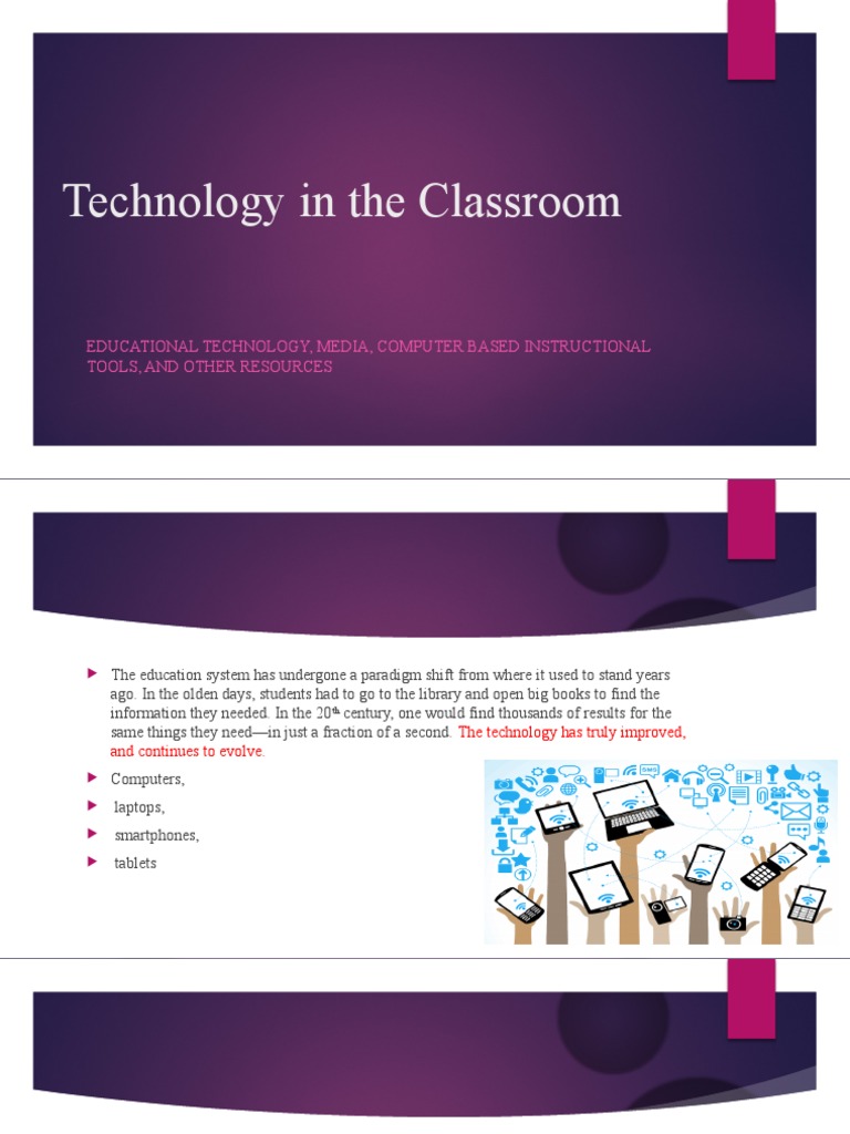 Technology's Impact on Education Today | PDF | Learning | Educational ...