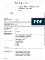 Disjuntores Acti9 IC60 - A9F84125