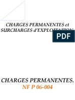 Charges Permanentes Et Surcharges d’Exploitation