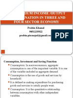 National Income Determination in Four Sector Economy