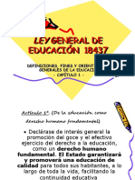 Ley General de Educación 18437