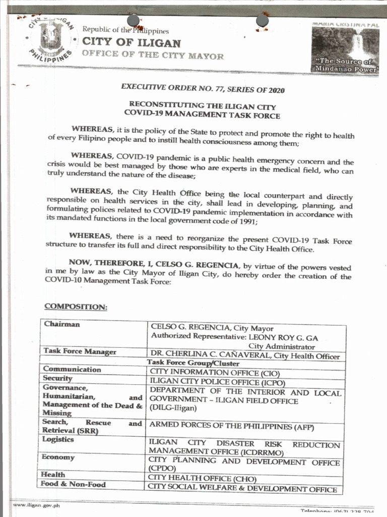 eo-77-series-of-2020-reconstituting-the-iligan-city-covid-19-management