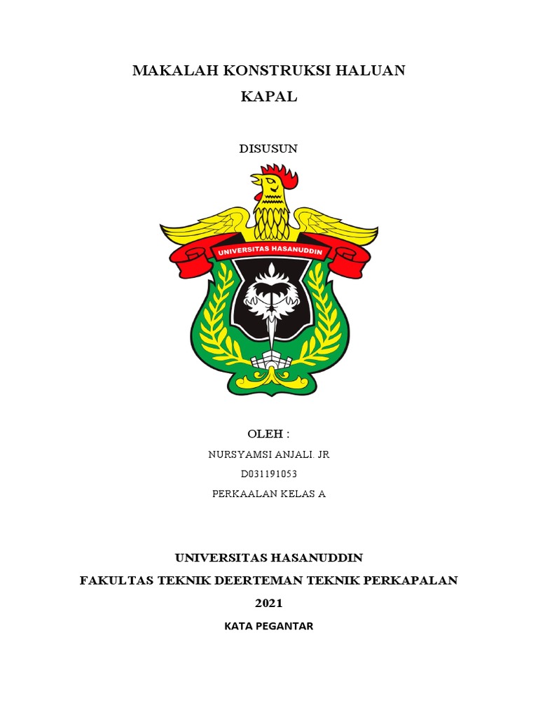 Konstruksi Haluan Kapal Laut | PDF