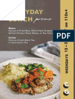 Menu Sample