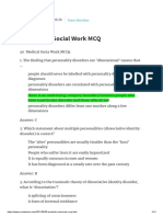 50-Medical Social Work MCQ
