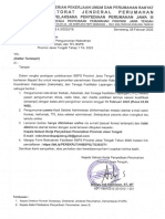 Permohonan Pengumuman Rekrutmen Korkab, Askorkab, Dan TFL BSPS Provinsi Jawa Tengah Tahap 1 TA. 2022