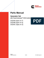 Parts Manual: Generator Set