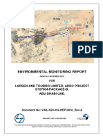 Environmental Monitoring Report Summary