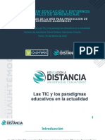 Las TIC y los paradigmas educativos en la actualidad_David Hernández